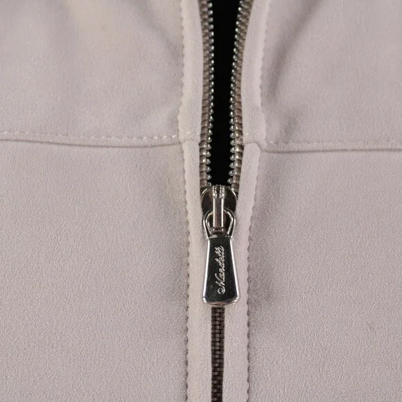 Mnadelli NWD Goat Suede Leather Bomber Jacket Size 58 (~3XL US) In Beige - Picture 2 of 13